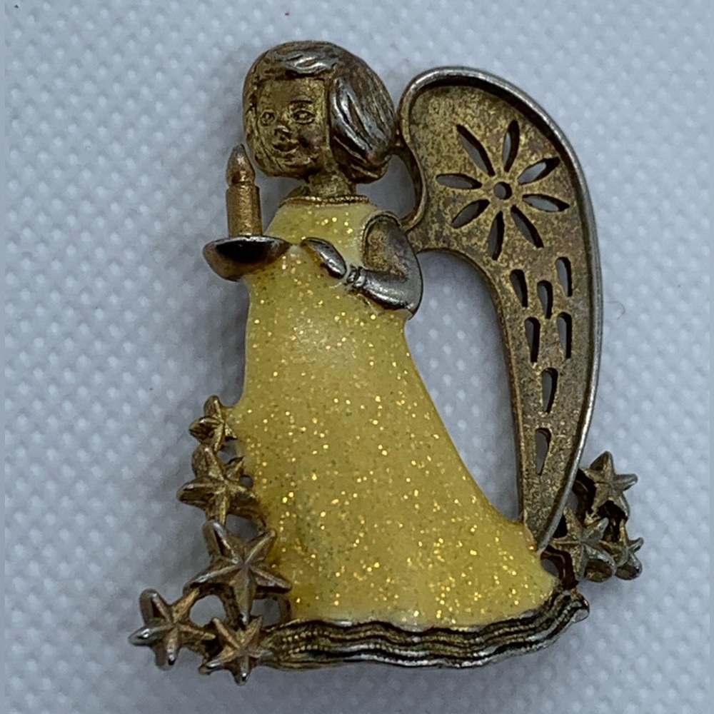 ESTARL Angel Brooch 2003-2006 Signed